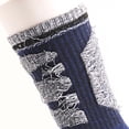 thumbnail image 5 of Men's Cushioned Crew Socks Thick Terry Bottom Sports Socks Breathable Moisture Control Hiking Socks Odor Resistant Mid-Calf Athletic Socks For Work Gym, 5 of 9