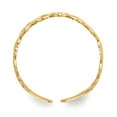 thumbnail image 2 of 14K Yellow Gold Ring Band Toe Open Hearts, Size 5, 2 of 5