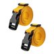 thumbnail image 1 of 2 piezas Cartes de carrito de golf correas de nylon cornas de unión para la maleta Cinturones de sujetador de hebilla de liberación rápida práctica Oro, 1 of 8