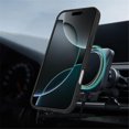 thumbnail image 7 of For iPhone 16 Pro Max Case (Compatible With MagSafe)  With Invisible Magnetic O-Ring Stand Military-Grade Shockproof Phone Case,Black,For iPhone 16 Pro Max, 7 of 7