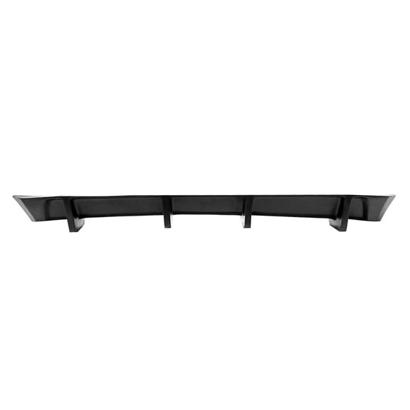 Ikon Motorsports Rear Diffuser Compatible with 1999-2004 Ford Mustang MDA Style Unpainted Black PU Shark Fin Rear Bumper Valance Spoiler Air Dam Chin Splitter Molding 1Piece