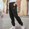 thumbnail image 4 of Dalix Heartly Ghost Embroidered Jogger Pant Soft Fleece Relaxed Fit Lounge Womens in Charcoal Htr 3XL XXX-Large, 4 of 5