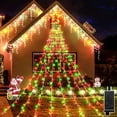 thumbnail image 1 of AMERTEER Outdoor Christmas Decorations 344 LED Star Lights Easy Installation & Waterproof Christmas Lights 8 Modes Christmas Tree Lights for Xmas Tree Home Wedding Thanksgiving Party Holi, 1 of 13