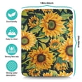 thumbnail image 5 of Washable Rubber Sunflower Cute Floral Dish Drying Mats for Kitchen Counter Home Large Coffee Bar Pad Accessories and Decor for Utensils Stemware 18''x24'', 5 of 7