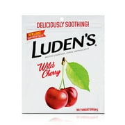 Luden's Soothing Throat Drops for Sore & Irritated Throats - Wild Cherry (Pack of 2)