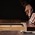 thumbnail image 5 of KAKOWELY 1 Set Sharpening Stone Holder Bamboo Whetstone Base Sharpening Stone Accessory,8.46X"X3.74"X0.98", 5 of 5