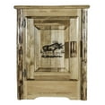 thumbnail image 6 of Glacier Country Collection Accent Cabinet w/ Laser Engraved Moose Design, Left Hinged, 6 of 10