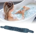 thumbnail image 5 of Unique Bargains 1 Pc Solid Loofah Body Scrub Towel Exfoliating Towel Navy Blue, 5 of 6