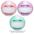 thumbnail image 4 of Balón de voleibol de playa Sonducket PVC inodoro agarre cómodo entrenamiento interiores exteriores verde, 4 of 6