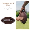 thumbnail image 2 of MasteelfCA 1 Pce Ballon de Rugby Gonflable Créatif Ballon de Rugby Standard Américain Enfants Jouet de Rugby Amusant, 2 of 8