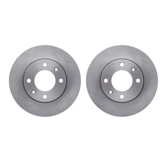 Dynamic Friction Company Rear Brake Rotors 6002-28005