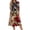 Gold, variant on BOMYJESK 4th Of July Dresses for Women American Flag Floral Maxi Dresses Boho Independence Day Summer Dresses Beach Long Dresses Elegant Classy Party Apparel Deep Red XL