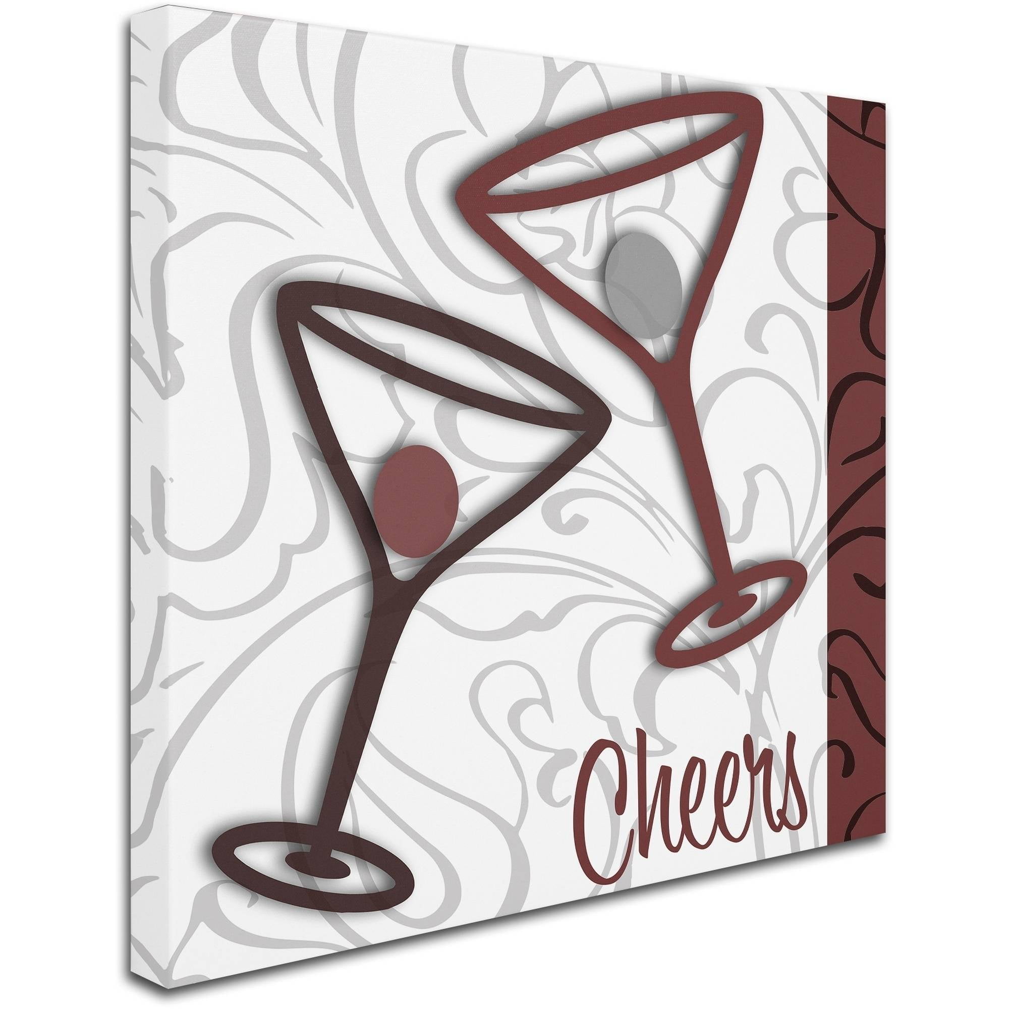 Trademark Fine Art "Cheers II" Canvas Art by Color Bakery