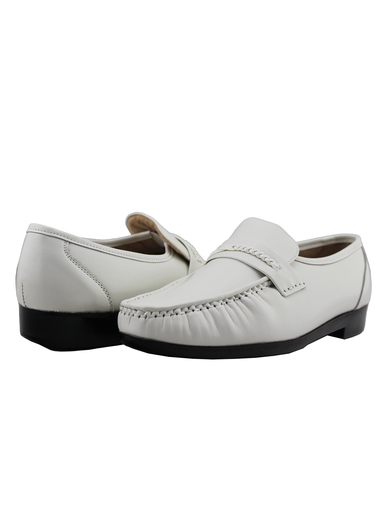 Mens Moc wide width comfort oxford 