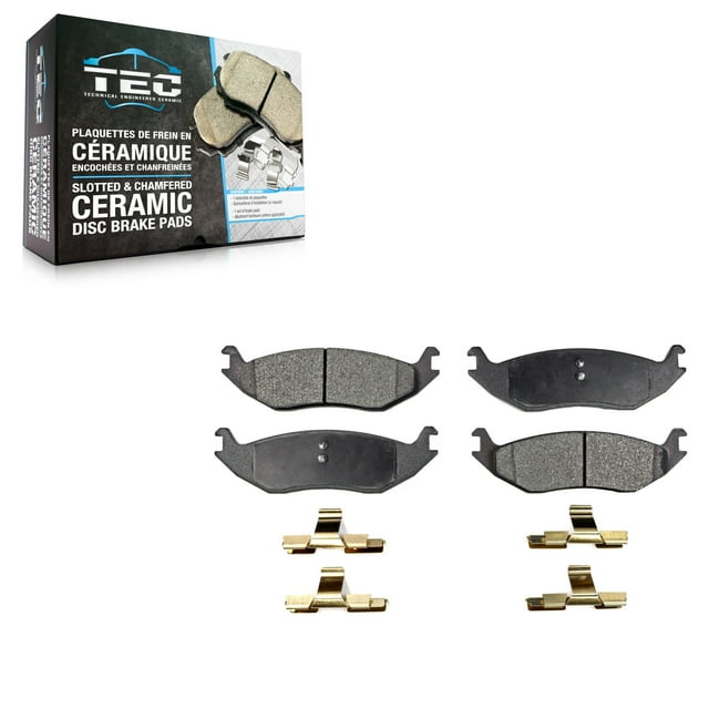 TEC Rear Ceramic Disc Brake Pads TEC-967 for Car Ram 1500 Classic Dodge Durango Chrysler Aspen Van