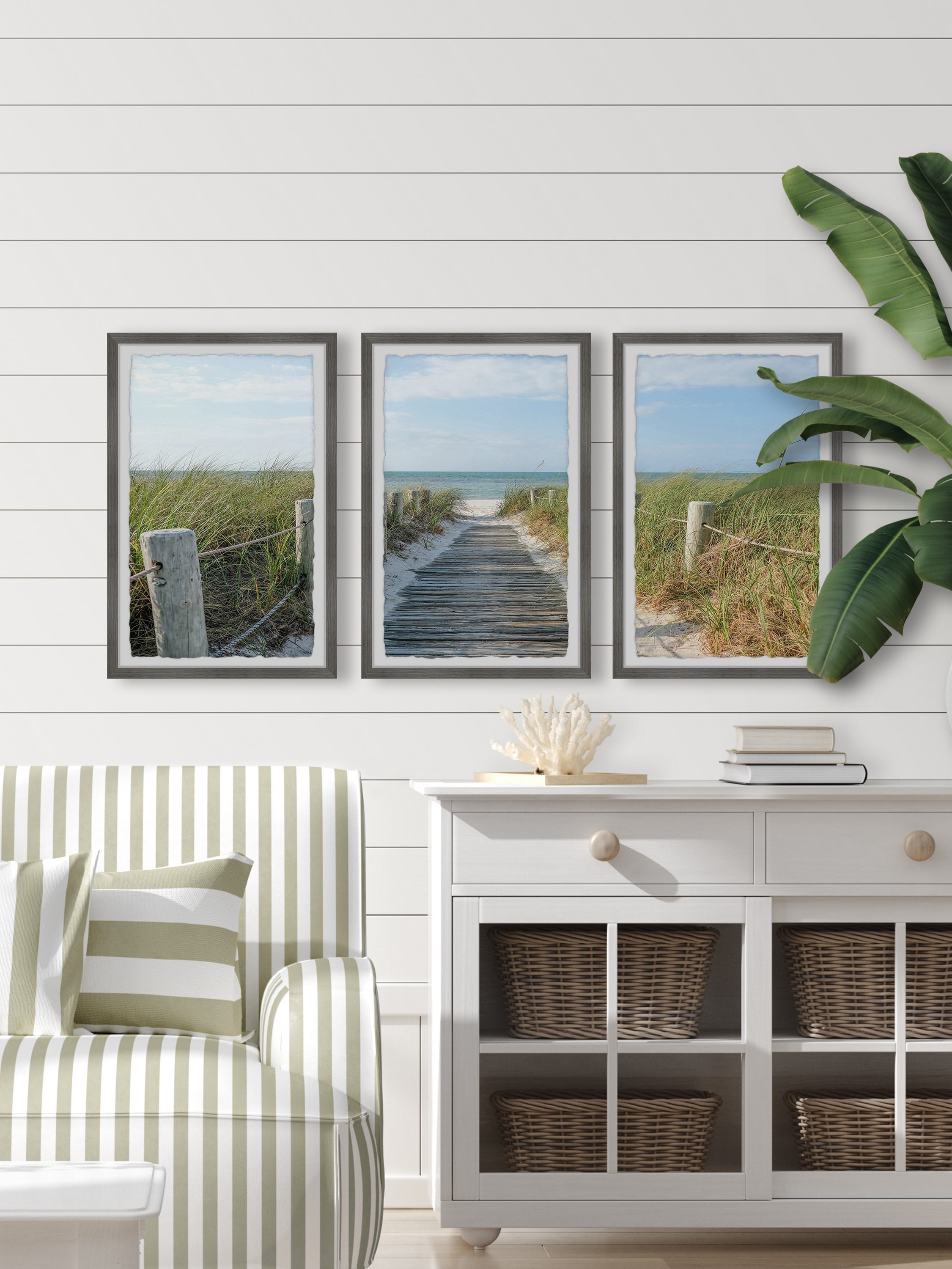 Marmont Hill Beach Route Triptych