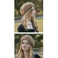 thumbnail image 3 of CoCopeaunt French Wool Beret Hat Women Winter Casual Warm Cap Girls Ladies Retro Artist Painter Hat, 3 of 5