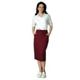 thumbnail image 2 of Adar Universal Mid-Calf Length Drawstring Scrub Skirt Available is 17 solid colors, 2 of 5