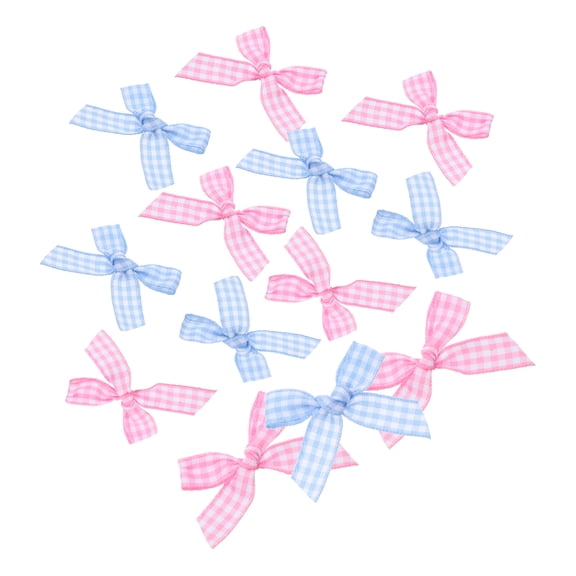 UPOUART 100 Pieces Mini Polyester Bows with Soft Feel for Crafting, Wrapping, and Decorative Projects