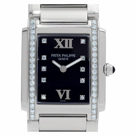 Patek Philippe Twenty Four - Pre-Owned Patek Philippe Twenty 4 4910/10 Steel Women Watch (Certified Authentic & Warranty)