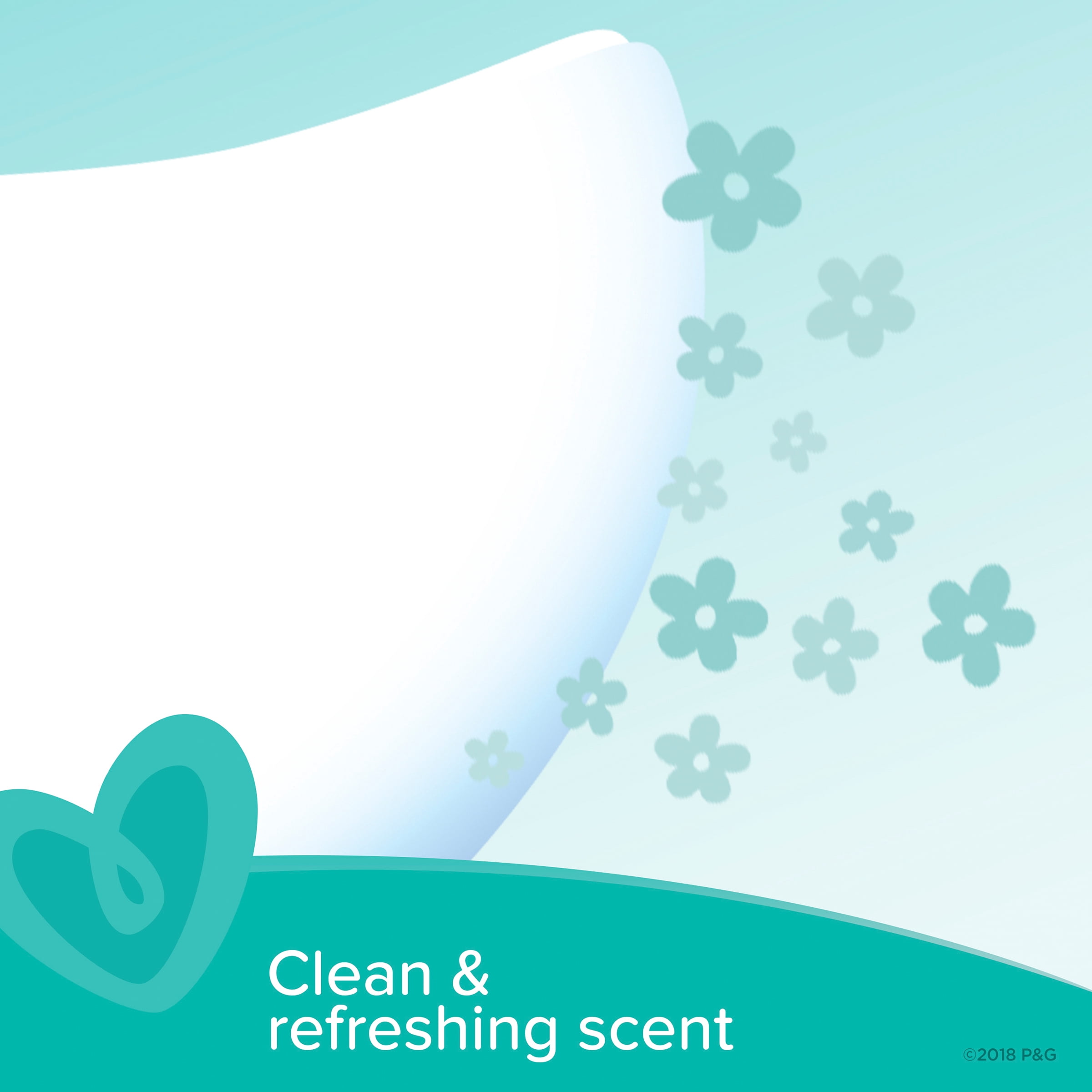 Pampers Baby Wipes, Complete Clean Scented, 7X Pop-Top Packs, 504 Count