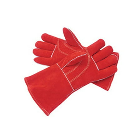 

Radnor Large 14 Red Side Split Cowhide Cotton / Foam Lined Welders Gloves (4 Pack)