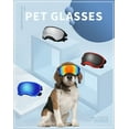 thumbnail image 2 of Pet Glasses Dog Sunglasses Medium and Large Dog Goggles Dog Windscreens, 2 of 8