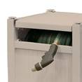 thumbnail image 4 of Suncast CPLPHH100D Hideaway 100' Resin Garden Hose Reel for 5/8" Hoses, Taupe, 4 of 5