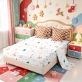 thumbnail image 3 of Manfei Western Xmas Festive 7-Piece Twin Bedding,Traditional Christmas Animal Cow Bedding Comforter Set,Xmas Reversible, 3 of 7