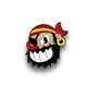 thumbnail image 1 of Pin de coleccionista Cuphead Pirate Boss esmaltado Just Funky, 1 of 5