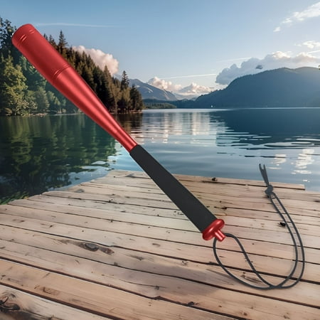 BESTSKY Fish Stick with EVA Handle Beat Fish Rod 24.7cm Fly Fishing Priest Whacker Aluminum Alloy Fishing Accessories