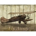 thumbnail image 2 of Pattinian, Merri 18x15 White Modern Wood Framed Museum Art Print Titled - Fly Away, 2 of 4