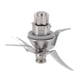 thumbnail image 4 of Cuchilla De Corte Para Licuadora, Pieza De Procesador De Alimentos Cuchilla De Licuadora De Acero Inoxidable Fácil De Limpiar Alta Eficiencia Con Tapón De Llenado Para Mezclador Mgaxyff Juicer Mixer Blender Blade, 4 of 8