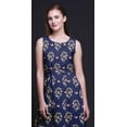 thumbnail image 2 of Bimba Floral Women Round Neck Printed Evening PartyÂ&nbsp;DressÂ&nbsp;Sleeveless Gown-XX-Large, 2 of 5