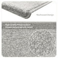 thumbnail image 3 of Pure Era Bullnose 9" x 30" Carpet Stair Treads Protector Cover Indoor Non Slip Self Adhensive Set of 14,Light Gray, 3 of 9