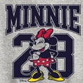 thumbnail image 3 of Disney - Minnie Mouse - Athletic Teammate 28 - Youth Crewneck Fleece Sweatshirt, 3 of 5