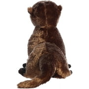 Aurora - Medium Brown Flopsie - 12 River Otter - Adorable Stuffed Animal
