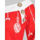 thumbnail image 4 of Más el tamaño de inclinación del cuello de Navidad del copo de nieve de la bola de impresión con capucha Rosegal Blusas Tallas Grandes, 4 of 5