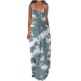 thumbnail image 2 of SMihono Robe d'Été Bohème pour Femmes Grande Taille Robes d'Été Décontractées Boho Imprimé Cerceau Robe Longue Maxi de Plage avec Poches, 2 of 5