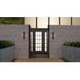 thumbnail image 2 of SOL8404MBK Quoizel Lighting Solace - 16W LED Outdoor Wall Lantern-16 Inch Tall and 4.5 Inch Wide, 2 of 4