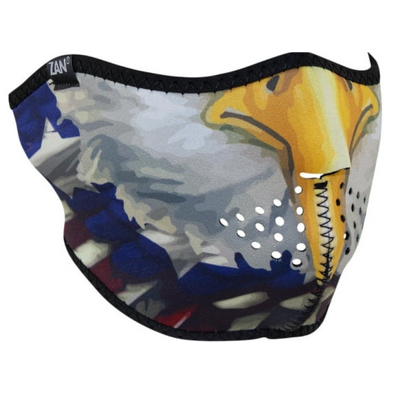 Zan Headgear Half Face Mask (One Size Fits Most, USA fits Eagleâ„¢)