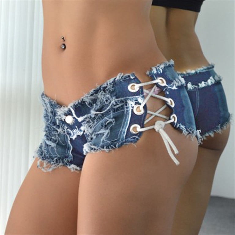 Sexy Sweet Color Women Girl Mini Jeans Shorts Pants Trousers