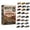 A, variant on 24‑Day Route 66 Vehicle Advent Calendar, Retro Classic Car Truck Bus Motorcycle Collectible Figurine Set for Holiday Display