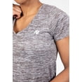 thumbnail image 4 of Elmira V-Neck T-Shirt - Gray Melange, 4 of 8