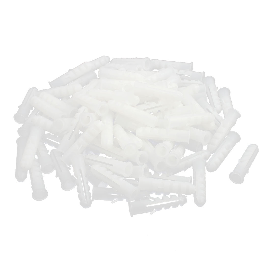 Unique Bargains 12mmx42mm Plastic Expansion Nail Plugs Wall Anchor