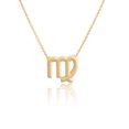 thumbnail image 1 of Ins Doce Signo del zodiaco Amistad Collar Ins Joyería Cadena Encanto Chic Cómodo Personalidad Colgante Accesorio de moda Virgo oro Inevent AP009334-04, 1 of 6
