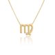 thumbnail image 2 of Qarigey Ins doce signos del zodiaco constelaciones tema amistad collar Ins DIY personalidad colgante accesorio de moda Virgo oro Ropa, zapatos y accesorios Miscelánea Virgo oro Qarigey AP009334-04, 2 of 6