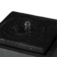 thumbnail image 3 of LuxenHome Cement/Iron Raised Stone Finish Outdoor Patio Fountain, 3 of 7