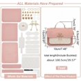 DIY PU Leather Shoulder Bag Making Kit Handmade Sewing Crossbody Bag
