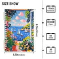 thumbnail image 2 of FORMRS 1-Subject Spiral Notebook 8" x 5" College Ruled 60 Refillable Sheet A5 Hard Cover, Pink Floral Window, 2 of 7